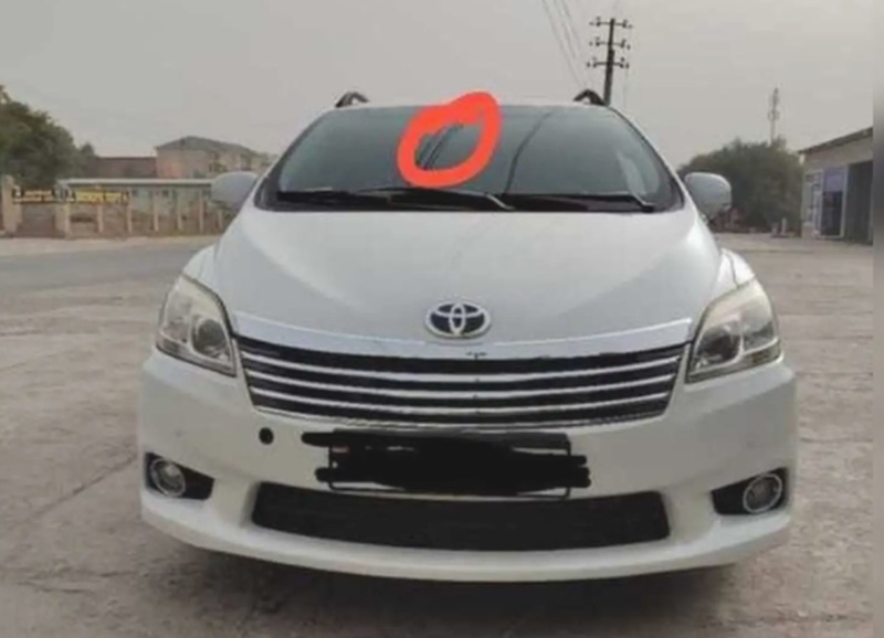 Лобовое стекло от Toyota Mark x zio